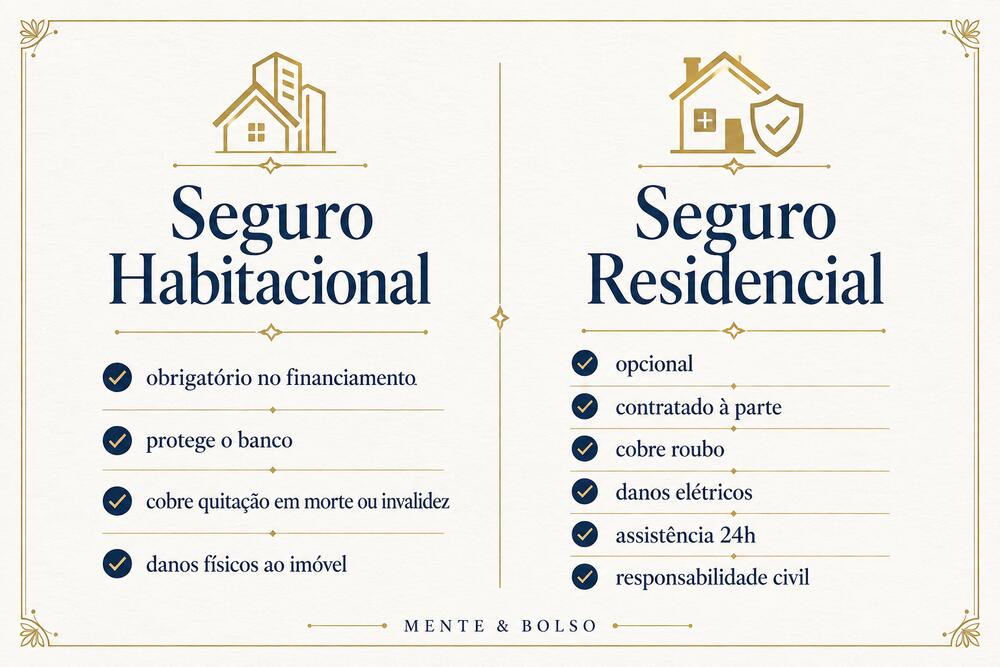 Infográfico dividido em três colunas: estrutura, conteúdo e assistência 24 horas, com os itens cobertos em cada uma